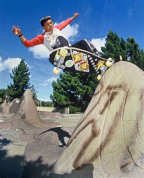 18 x 24" Steve Caballero Frontside Grind 80s Skateboarding Photo – J. Grant Brittain Photos