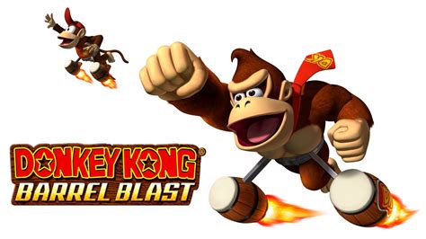 Download Video Game Donkey Kong: Barrel Blast HD Wallpaper