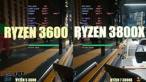 Ryzen 5 3600 vs Ryzen 7 3800x - YouTube