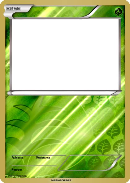 Grass Pokemon Card by Maskadra42 on DeviantArt