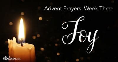 Advent Prayer Week Three: The Gift of Joy