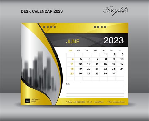 plantilla de calendario 2023, plantilla de junio de 2023, calendario de ...