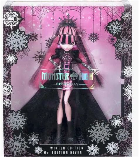 Monster High Howliday Draculaura Doll Winter Edition Mattel Toys - ToyWiz