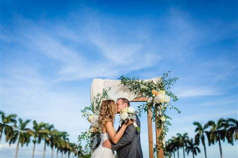 Deering Estate Wedding Venue in Miami — Simple Rustic - Farmhouse Table & Chair Rentals in Miami