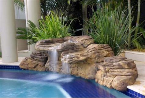 Lightweight Swimming Pool Waterfall Kits- DIY Pool Waterfall Kits