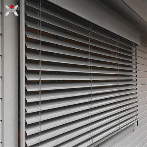 Aluminum window shutters