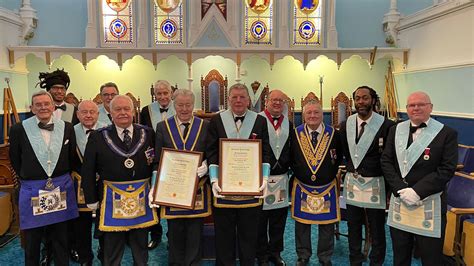 50 Years For Two Freemasons, Man And Boy, And An Installation All In One Night At St John's ...