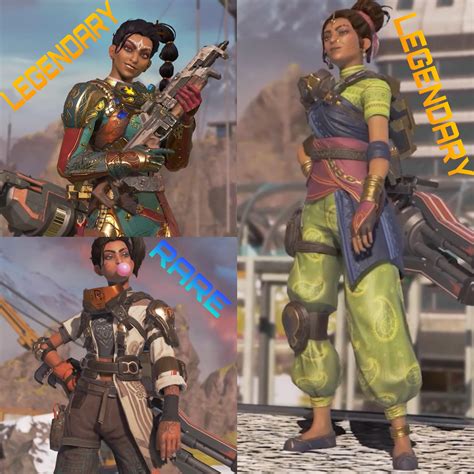 A few New Rampart Skins and their rarities. (From Season 6 Devstream) : r/apexlegends