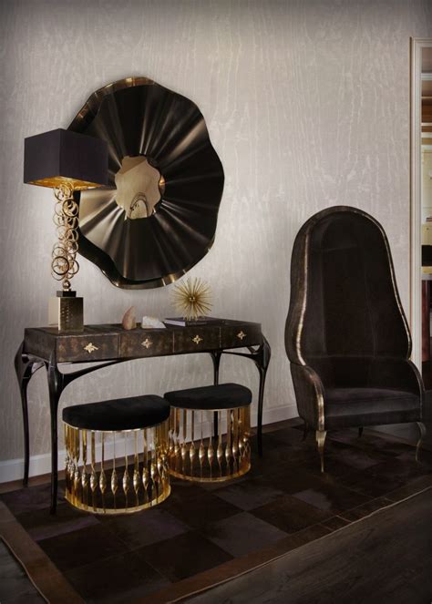 The Best Black and Gold Furniture for your Home Décor