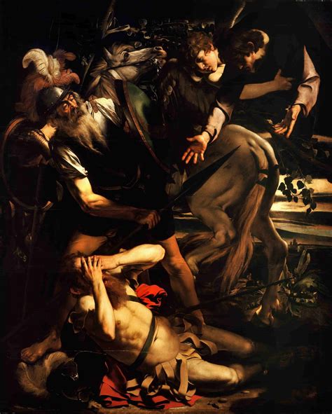 The Conversion of St. Paul by Caravaggio: A Masterpiece of Dramatic Intensity and Transformative ...