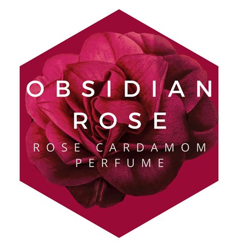 Obsidian Rose™ Perfume Curious Apothecary. Celestial Cardamom Rose - theme fragrance