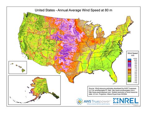 US Wind Speed Map | SIMCenter