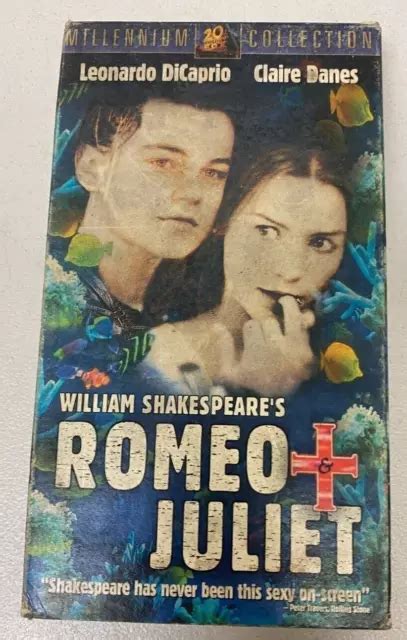 WILLIAM SHAKESPEARE'S ROMEO &Juliet 20Th Century Fox Leonardo Dicaprio Vhs $7.19 - PicClick