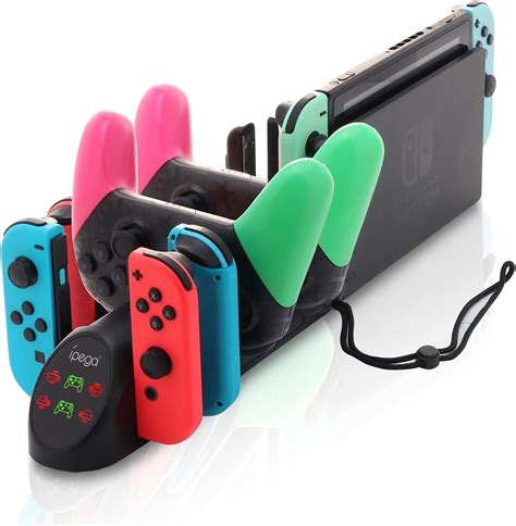 Amazon.com: ECHZOVE Controller Charger for Nintendo Switch, Charger for ...