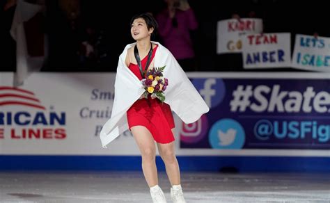 World Champion Kaori Sakamoto Cruises To Victory At Skate America ...