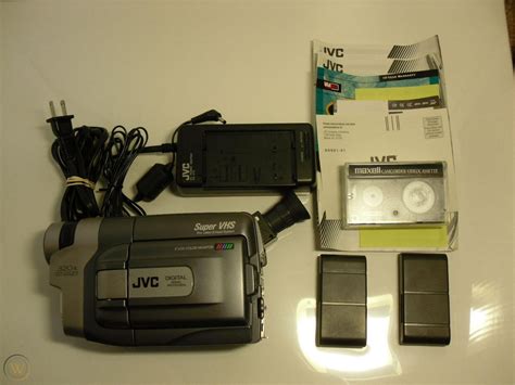 JVC GR-SXM915 Camcorder Super VHS C VHSC Camera 320x Digital LCD ...