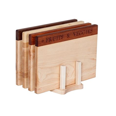 Martins Homewares 4-Piece Wood Cutting Board Set & Reviews | Wayfair