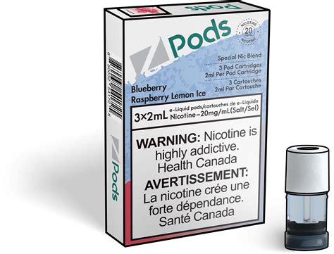 Zpods | Blueberry Raspberry Lemon | Vape Pods on Sale | Zpods Official ...