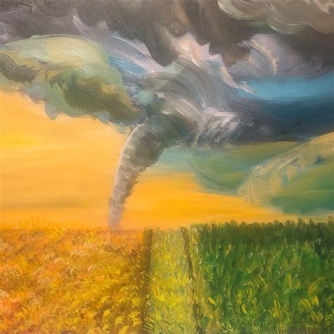 Tornado Painting - Etsy