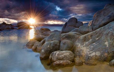 Sand Harbor Sunset by Mike Horsley | Taken at Sand Harbor, L… | Flickr