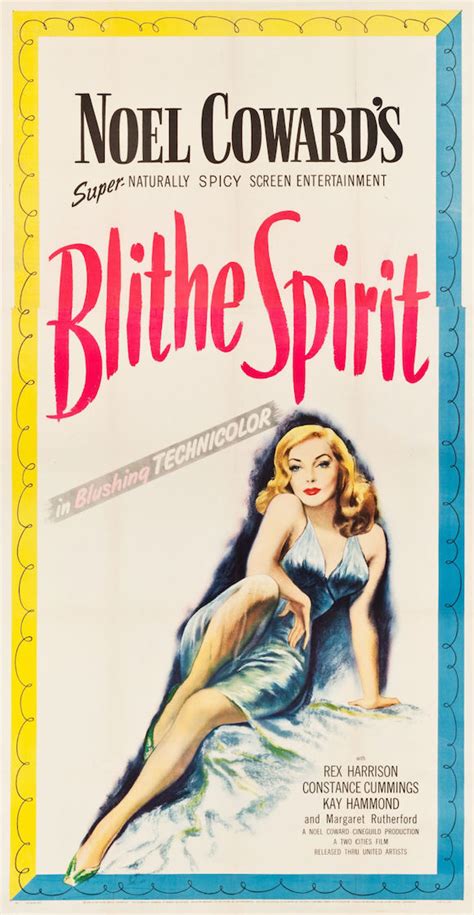 Blithe Spirit Poster / Poster Program Brochure And Newspaper Article Of ...