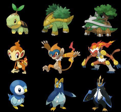 Iniciales de Sinnoh. Megaevoluciones o Movimientos Z? | •Pokémon• En ...