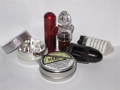 File:Nasal snuff accessories-bullets grinder spoon tin-1.JPG ...