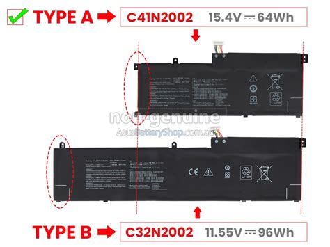 Asus ZenBook Pro 15 UX535LI Battery Replacement | AsusBatteryShop.com.au