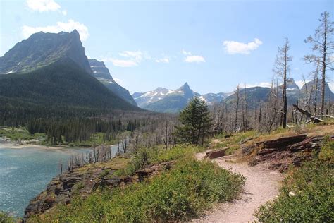 Trail Along St. Mary Lake Photograph by Paula Daniels - Pixels