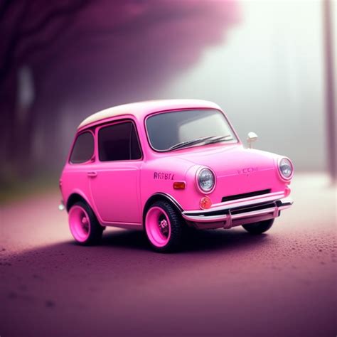 gaseous-lemur77: cute pink car that looks like a teacher