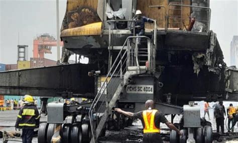 Containers Destroyed as Fire Guts Tin Can Island Port in Lagos