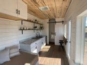 20' Converted Shipping Container is Perfect Off-Grid Tiny Home