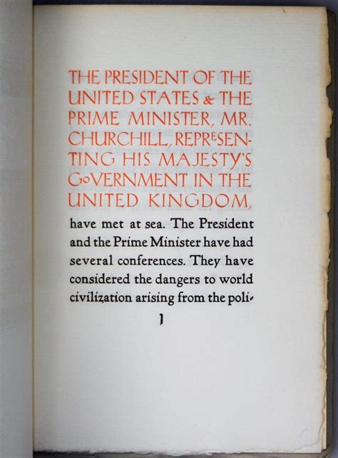 An Atlantic Charter NIC! | Churchill Book Collector