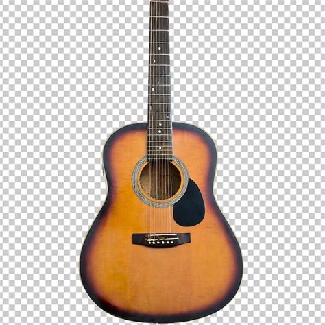 Premium PSD | Wooden acoustic guitar