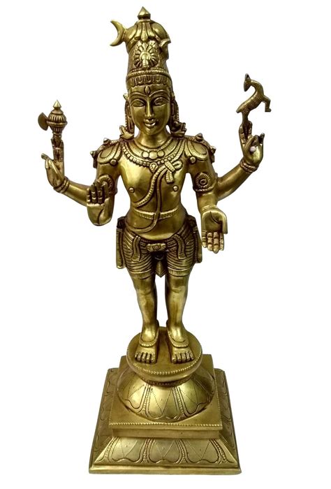 Brass Lord Shiva Statue, Packaging Type: Box, Rs 5500 /piece Vignesh Super Stores | ID: 23326324955