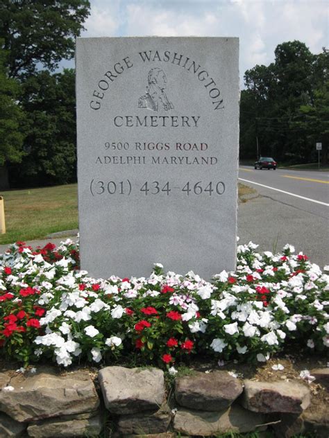 George Washington Cemetery in Adelphi, Maryland - Find a Grave Cemetery