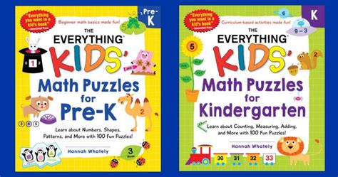 Math Puzzles Activity Books For Kids - Mama Likes This