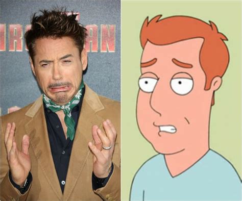 Cartoon Voices You'd Never Know Belong to Celebs - On "Family Guy," Robert Downey Jr. voiced ...