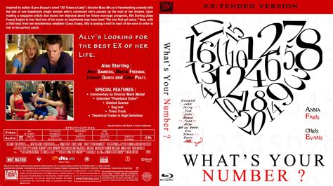 What's Your Number - Movie Blu-Ray Custom Covers - WhatsYourNumberCustBRPT :: DVD Covers