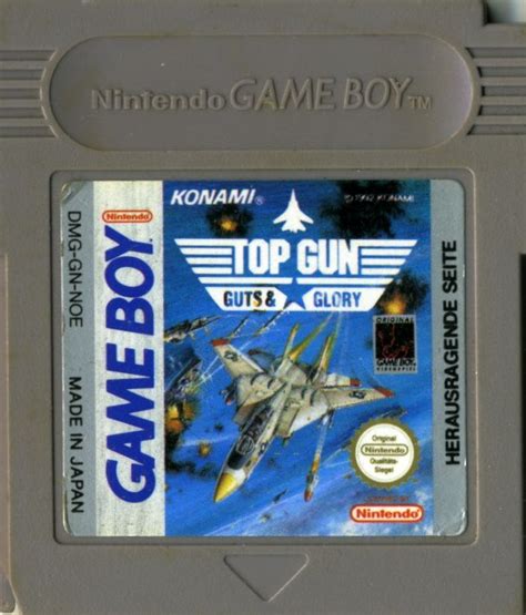 Top Gun: Guts & Glory cover or packaging material - MobyGames