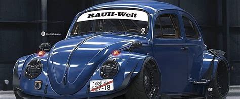 Old VW Beetle Gets RWB Kit and Rotiform Wheels, Looks Chubby ...