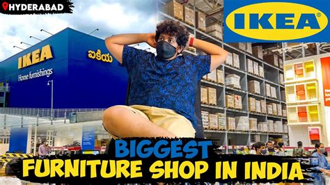 Biggest Furniture Warehouse in India!!! - Exploring IKEA - Hyderabad ...