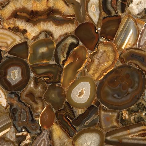 brown-agate-concetto-semiprecious-polished-brown-israel - Fox Marble