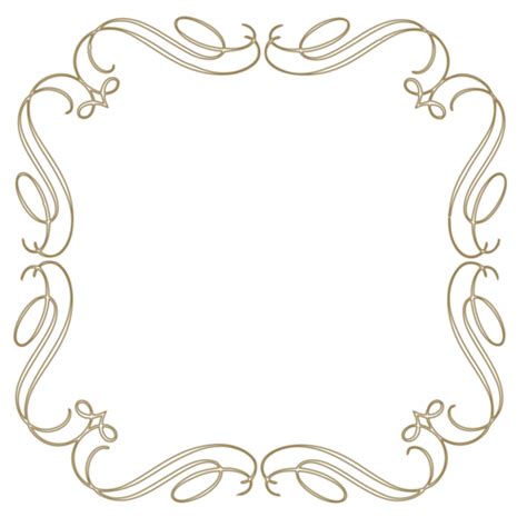 Vintage Frame PNG Transparent - PNG Mart