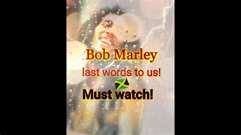 Bob Marley last words to us all, (must watch!) rita, ziggy marley interview - YouTube