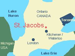 Ontario Town: St Jacobs, Ontario