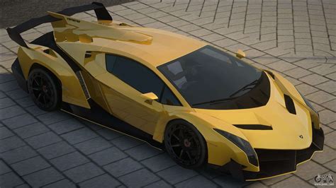 Lamborghini Veneno [Yellow] for GTA San Andreas