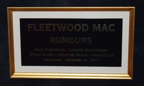 Fleetwood Mac – Rumours, Mick Fleetwood, Stevie NicksROCK STAR gallery