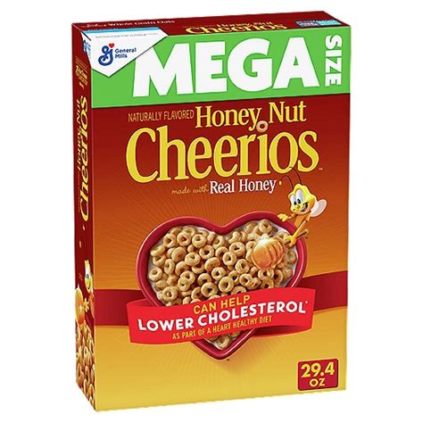 General Mills Cheerios Honey Nut Cereal Mega Size, 1 lb 13.4 oz - ShopRite