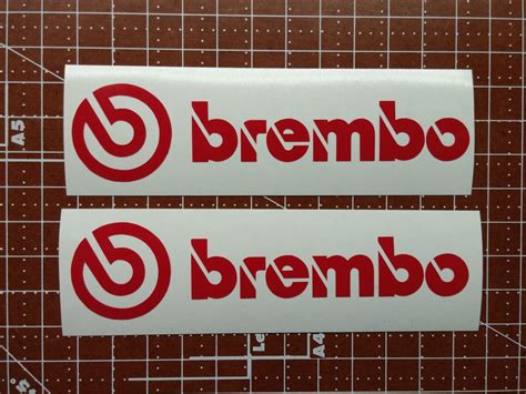 Brembo Caliper Decal | Brembo, Vinyl sticker, Vinyl decals